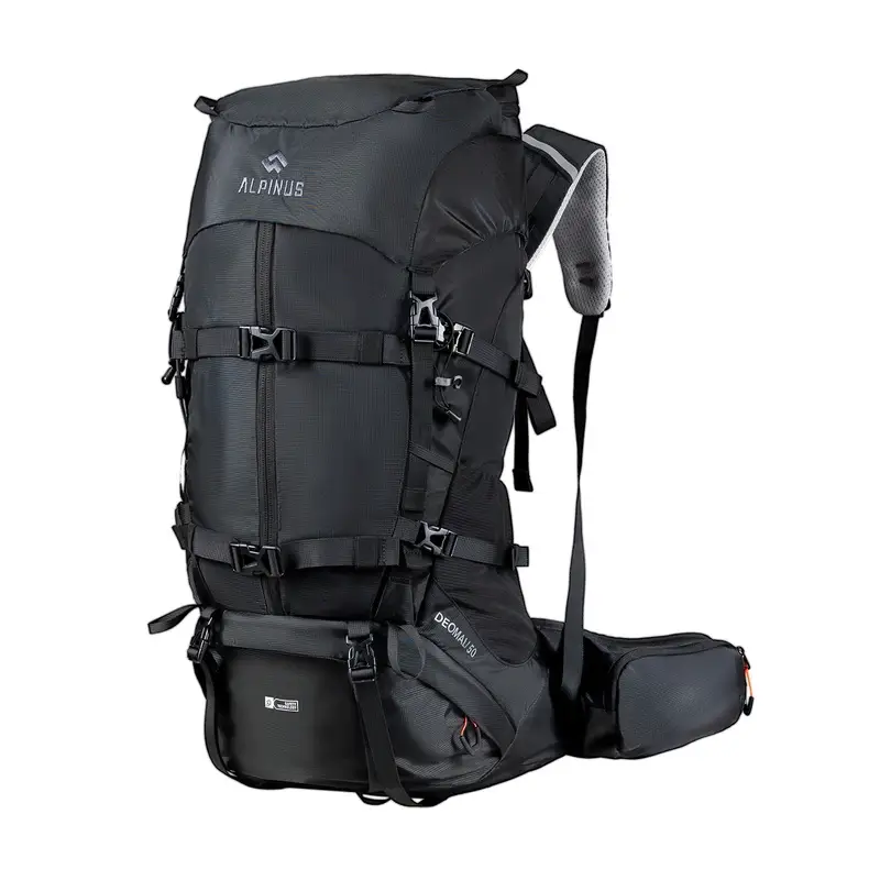 Plecak Alpinus Deomali 50L Czarny (LF35038) Nie przegap