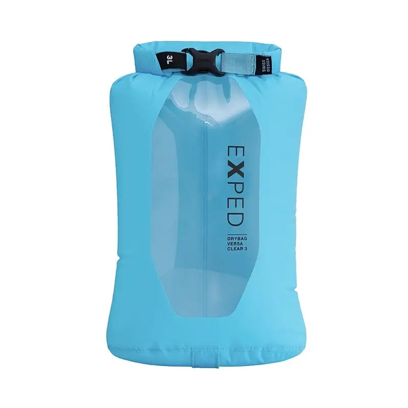 Nowość Worek Przeprawowy Drybag Versa Clear 3 Exped Cyan (EXP2404)