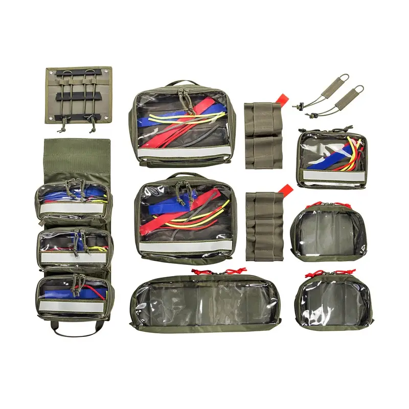 Zestaw Kieszeni Modular Medic Insert 30 VL Tasmanian Tiger Olive (7177.331) Wysoka jakość