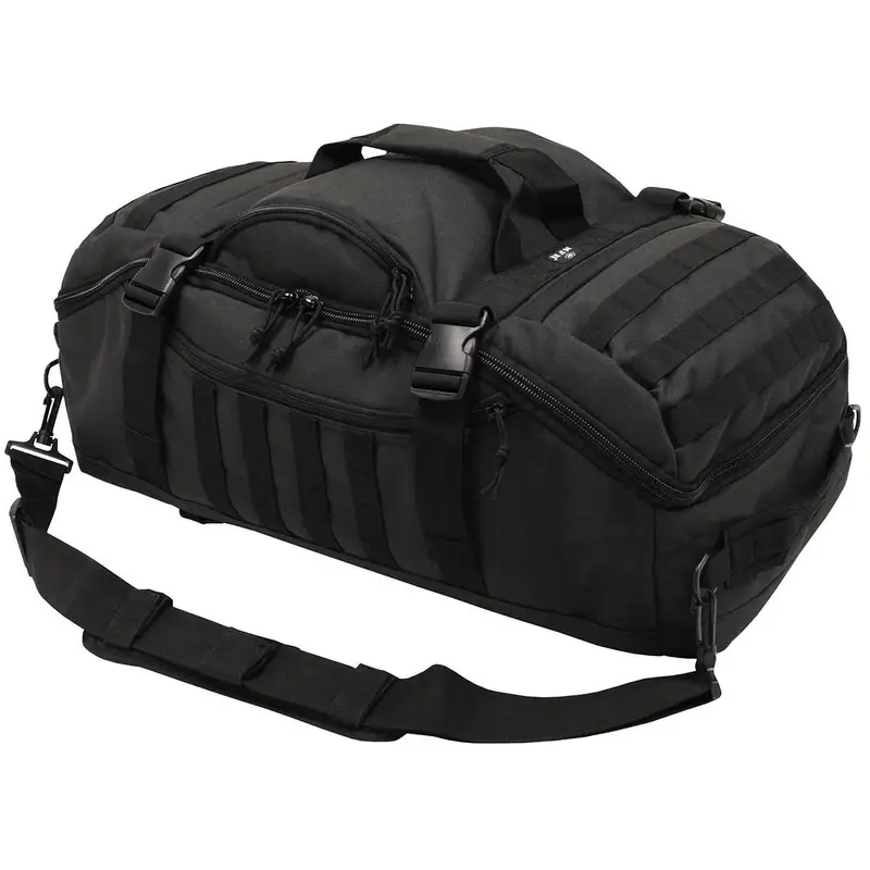 Torba Podróżna / Plecak Duffel Bag Travel MFH Czarny (30655A) Bezpieczna płatność