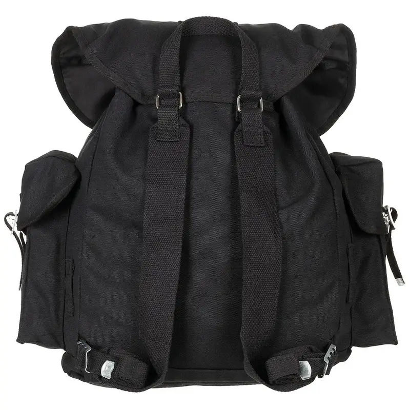 Wyprzedaż Plecak Bundeswehr 30 Litrów Canvas MFH Czarny (30323A)