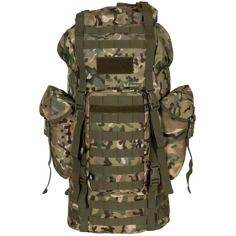Dostępne od ręki Plecak BW Combat Backpack MOLLE 65L MFH Operation Camo (30250X)