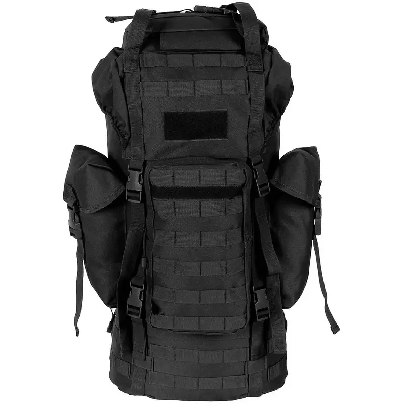 Plecak BW Combat Backpack MOLLE 65L MFH Czarny (30250A) Popularny