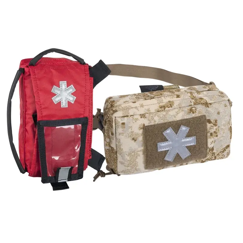 Szybka wysyłka Modułowa Apteczka Osobista Modular Individual Med Kit Helikon-Tex PenCott SandStorm (MO-M02-CD-43)