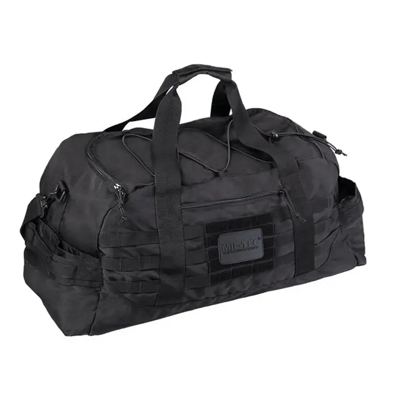 Torba Podróżna Combat Parachute 54 Litry Mil-tec Czarna (13828102) Wyprzedaż