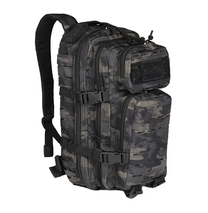 Zamów teraz Plecak Model US Assault Pack SM (20l) LASER CUT Mil-tec Dark Camo (14002680)