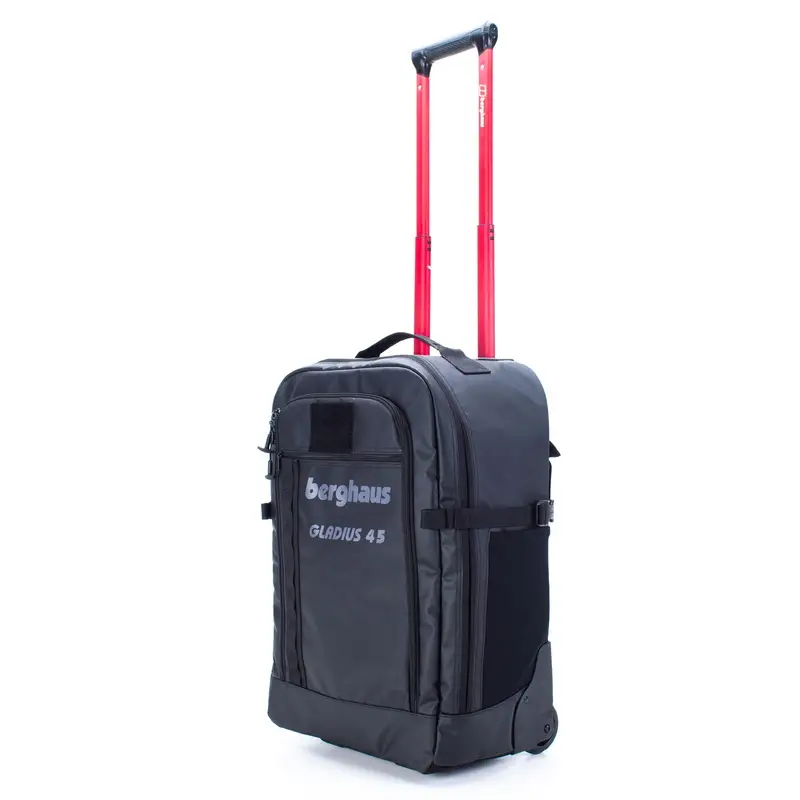 Walizka BHDD Gladius 45 Wheel Berghaus Czarna Darmowy zwrot