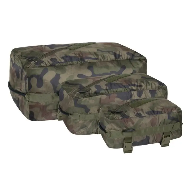 Bezpieczne zakupy Zestaw Kieszeni Kompresyjnych Organizer Pakcell Set Helikon-Tex Pl Camo (MO-O07-PO-04)