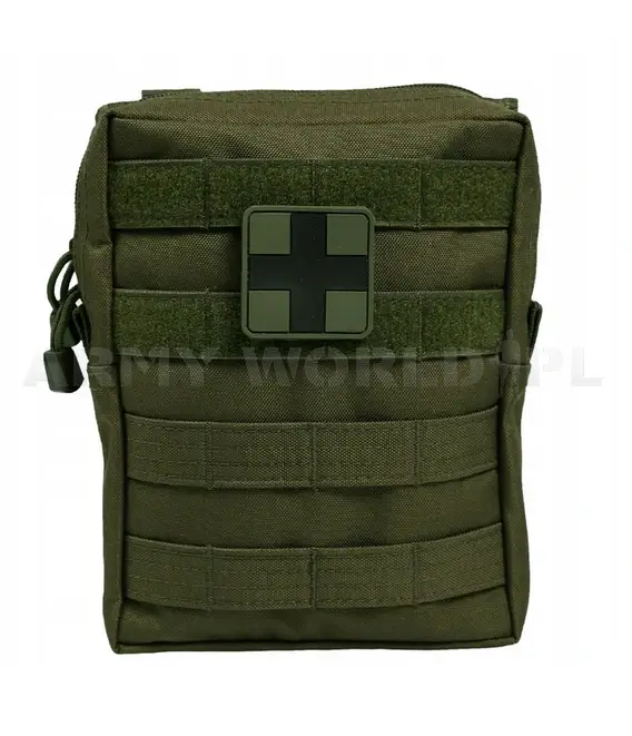 Najlepsza cena Apteczka Z Wyposażeniem First Aid Kit - Duża Mil-tec Olive (16025501)