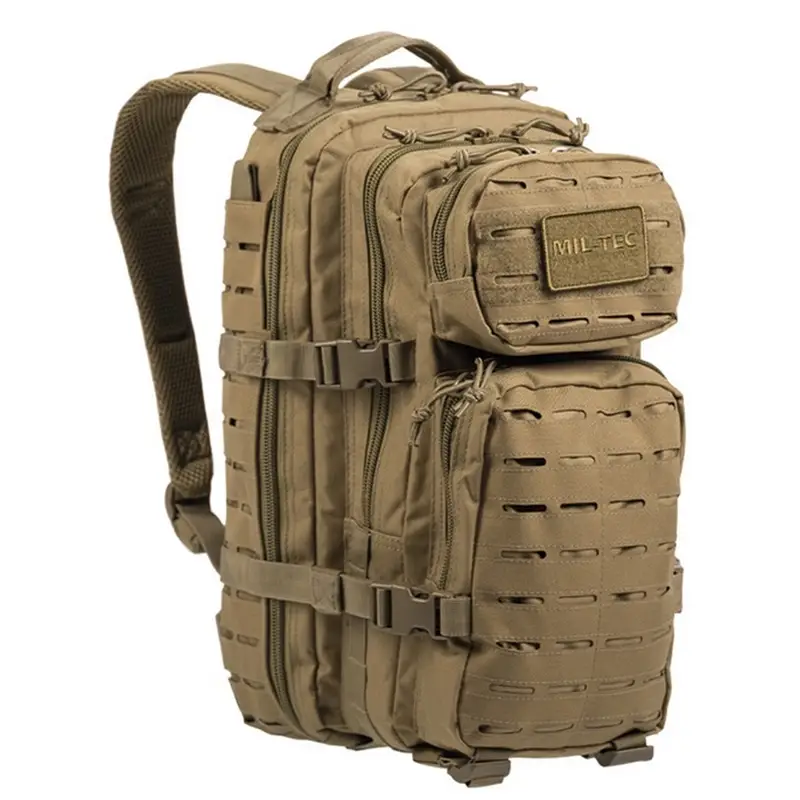 Plecak Model US Assault Pack SM (20l) LASER CUT Mil-tec Coyote(14002605) Ekspresowa dostawa