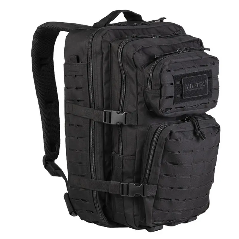 Bestseller Plecak Model US Assault Pack LG (36l) LASER CUT Mil-tec Czarny (14002702)
