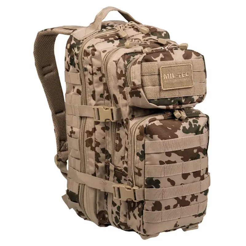 Obniżka ceny Plecak Model US Assault Pack SM (20l) Mil-tec Tropentarn / Wustentarn (14002062)