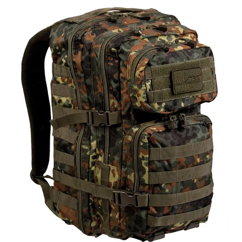 Plecak Model II US Assault Pack LG (36l) Mil-tec Flecktarn (14002221) Bestseller