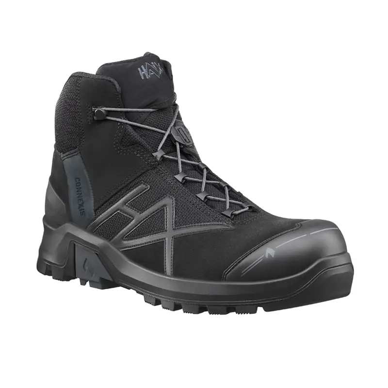 Buty Robocze CONNEXIS Safety+ GTX Mid Haix Black (631008) Nowe II Gatunek Bezpieczne zakupy