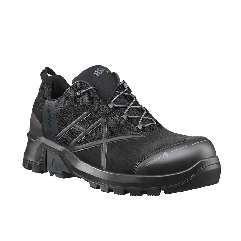 Ograniczona ilość Buty Robocze Haix CONNEXIS Safety+ GTX Low Black-Black (631001) Nowe II Gatunek