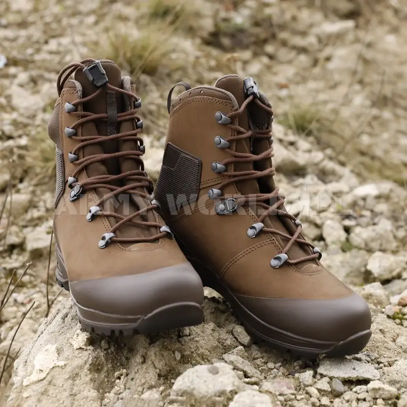 Super okazja Buty Wojskowe Francuskie Haix Nepal 3.0 Brązowe Nowe