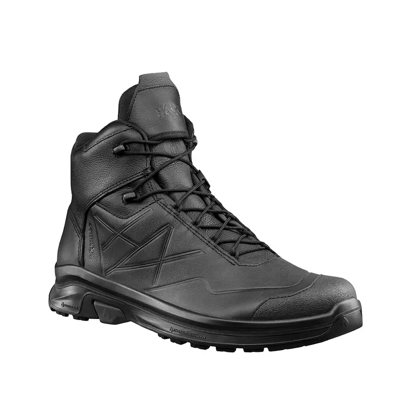 Taniej Buty Haix CONNEXIS Force GTX LTR Mid Black (350014) II Gatunek