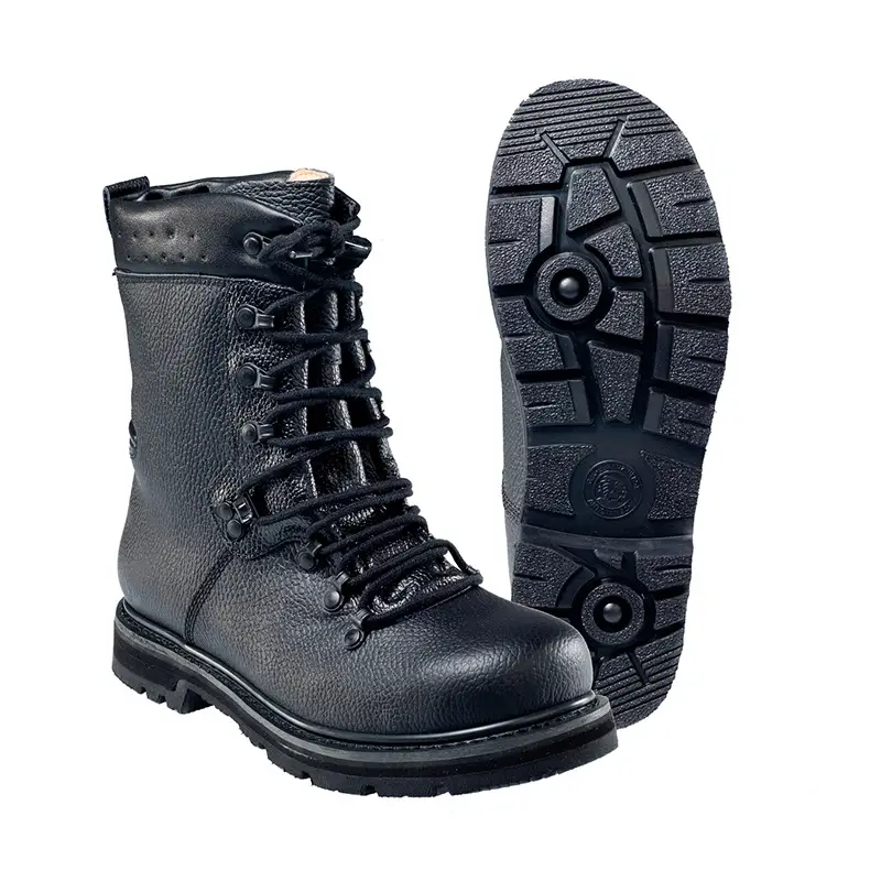 Premium Buty Wojskowe Skórzane Model 2000 BW A. Blochl Czarne Nowe