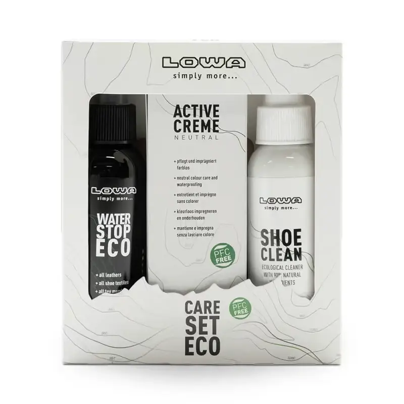 Oferta czasowa Zestaw Do Pielęgnacji Obuwia LOWA Care Set ECO Neutral