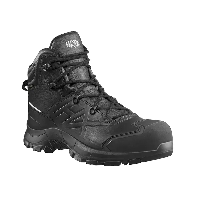 Buty Robocze Haix BLACK EAGLE Safety 610 LTR Mid Gore-Tex Czarne (610052) Oferta limitowana