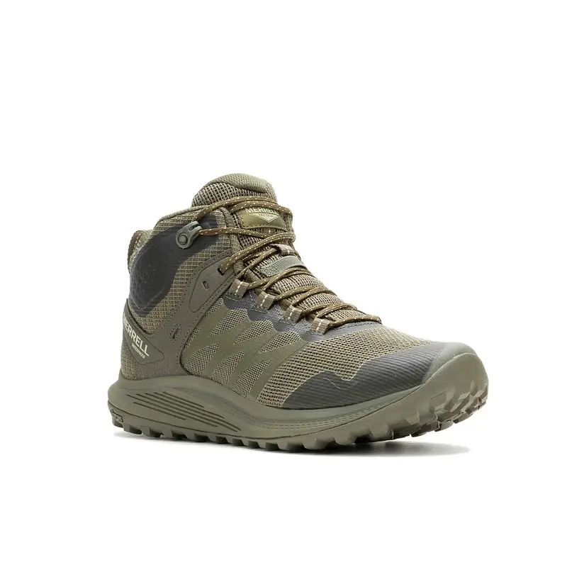Oferta limitowana Buty Merrell Nova 3 Mid Tactical Waterproof Dark Olive (J005053)