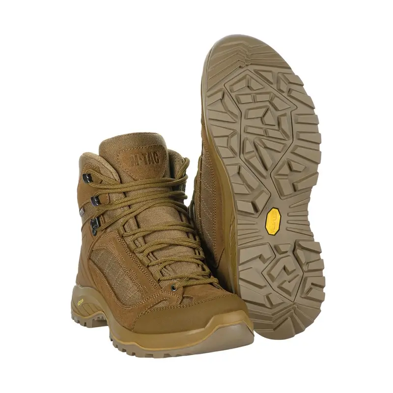Sprawdź teraz Buty Sneakersy Taktyczne Demisezonowe Pro Line Mid M-Tac Coyote