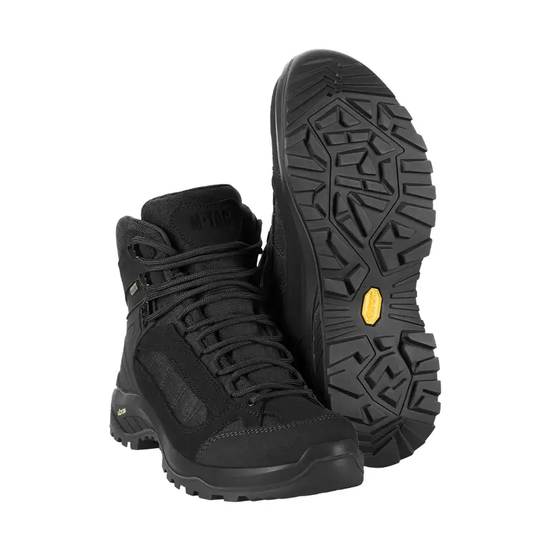 Buty Sneakersy Taktyczne Demisezonowe Pro Line Mid M-Tac Czarne Wybór klientów
