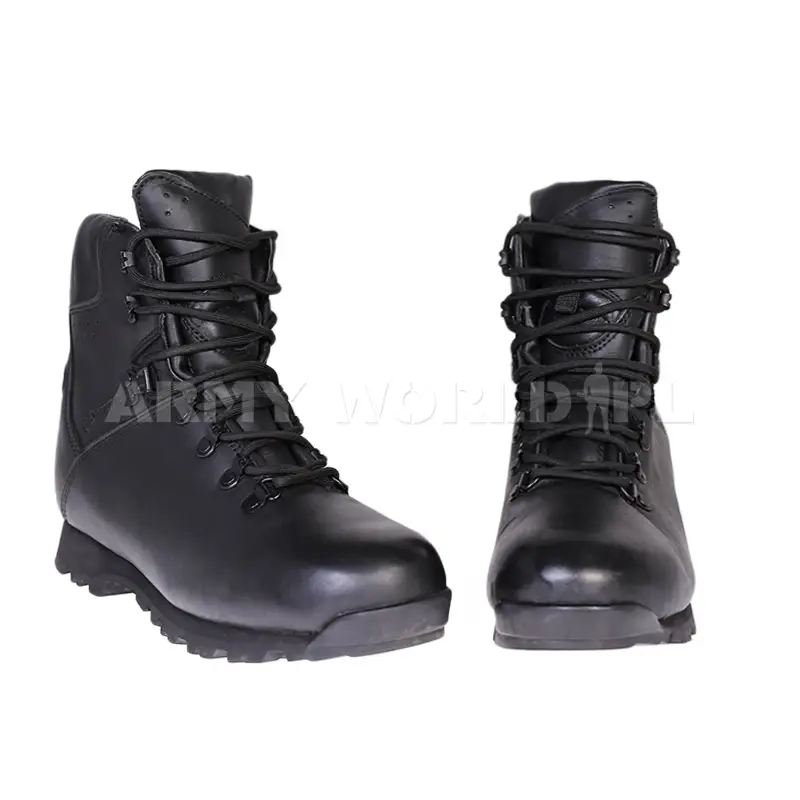 Buty Wojskowe Skórzane ITURRI Patrol Boot Czarne Oryginał Demobil BDB Kup online