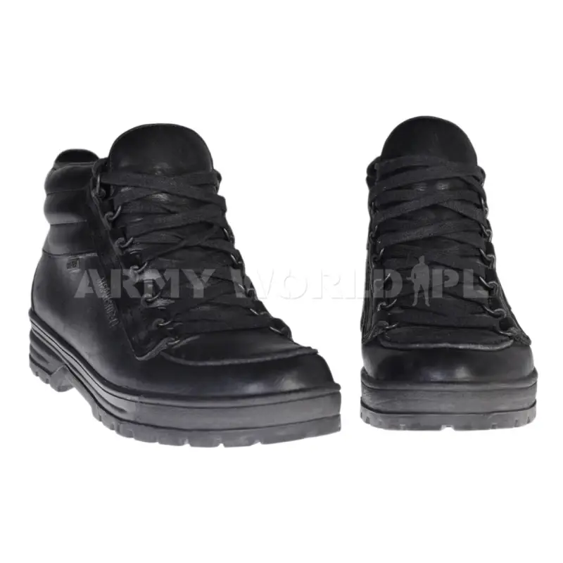 Buty Wojskowe Skórzane Mephisto MID Gore-Tex Czarne Oryginał Demobil DB Niska cena