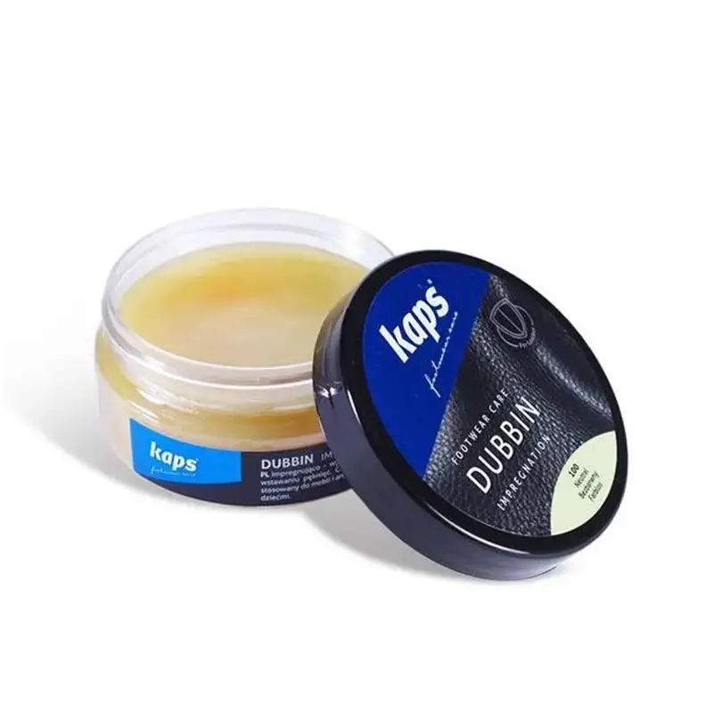 Premium Tłuszcz / Wosk Do Skór DUBBIN Bezbarwny Kaps 100 ml
