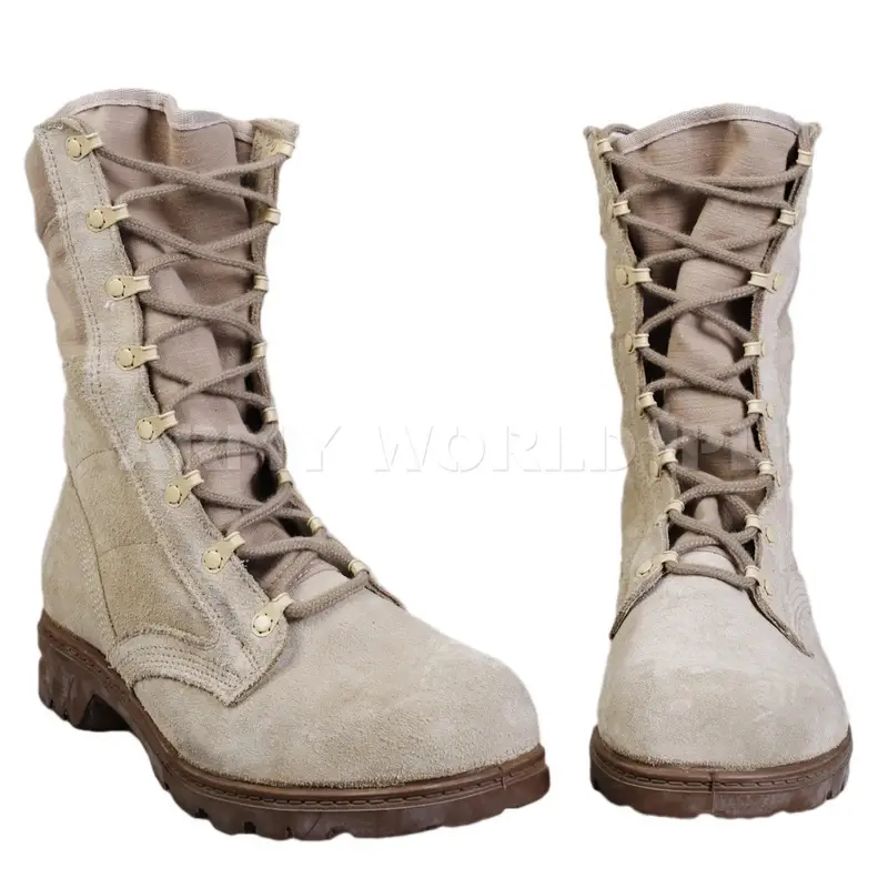 Buty Wojskowe Holenderskie Pustynne Zamszowe M92 Oryginał Demobil DB Obniżka ceny