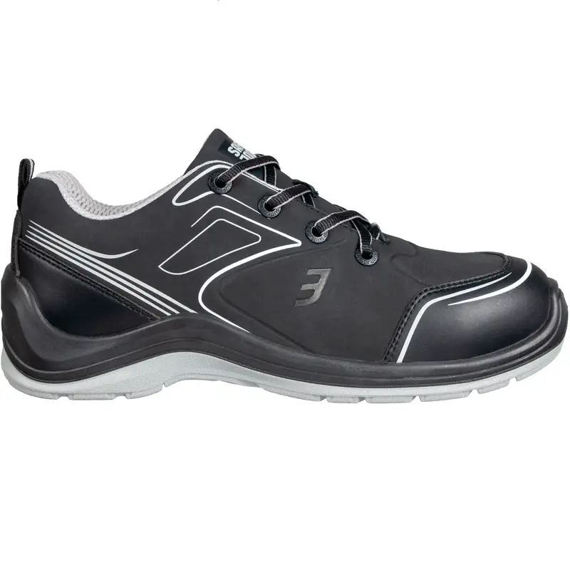 Buty Robocze Flow S3 Low Safety Jogger Tactical Czarne Szybka dostawa