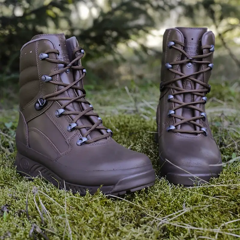 Bezpieczna płatność Buty Wojskowe Litewskie SkórzaneCombat High Liability Leather Nowe (206280)