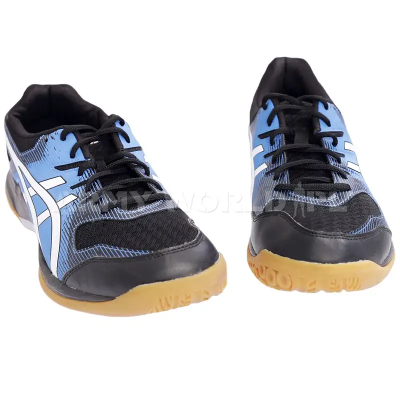 Zniżka Buty Sportowe ASICS Gel-Rocket 9 1071A030 Czarno / Niebieskie Nowe