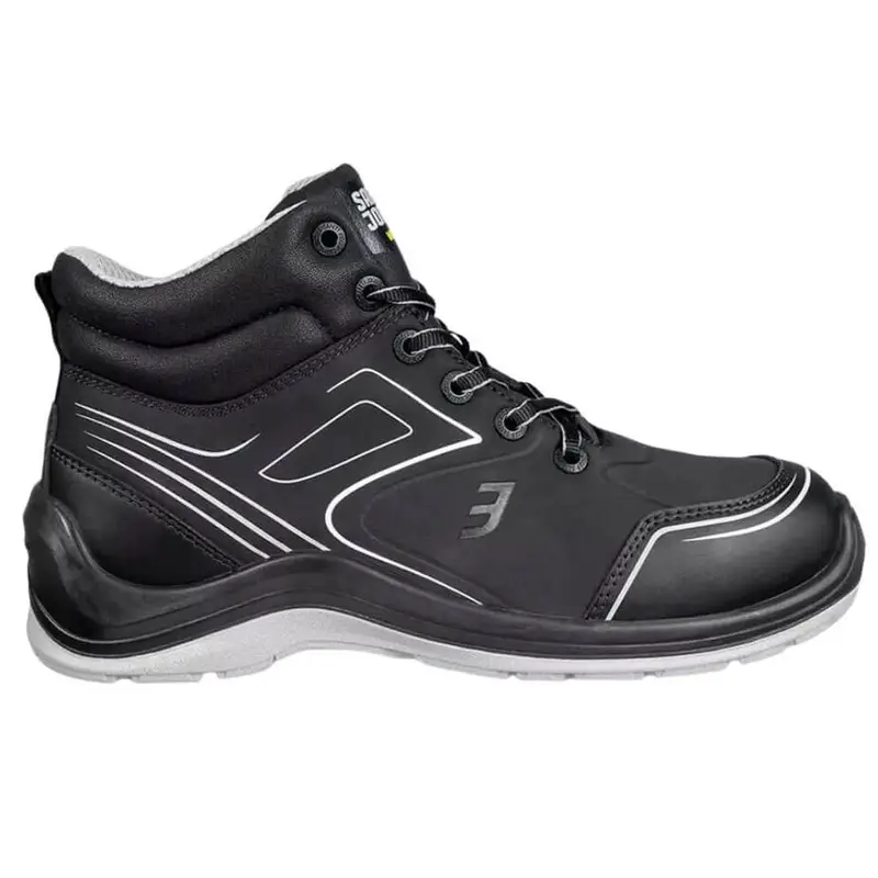 Buty Robocze Flow S3 Mid Safety Jogger Tactical Czarne Oferta czasowa