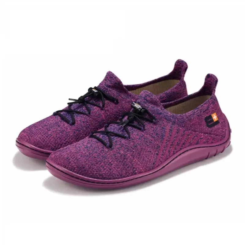 Sprawdź teraz Buty Damskie Barefoot Merino Brubeck Śliwkowo / Fuksjowe (SH5004W)