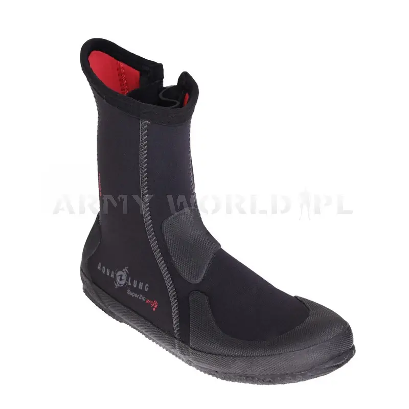 Buty Wysokie Neoprenowe Aqualung 6,5 mm Czarne Oryginał Nowe Zniżka