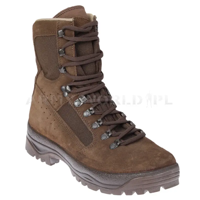 Buty Wojskowe 3743-10 Meindl Combat Hight Liability Desert Brązowe Oryginał Demobil DST Rabat