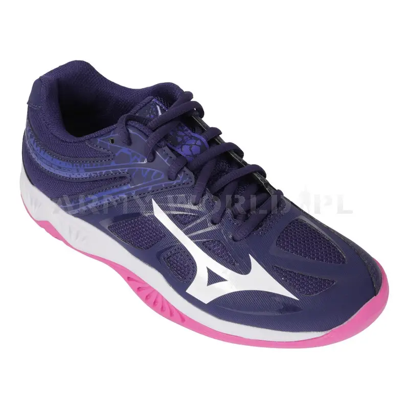 Buty Sportowe Halowe Thunder Blade 2 MIZUNO Fioletowe Oryginał Nowe Zamów teraz
