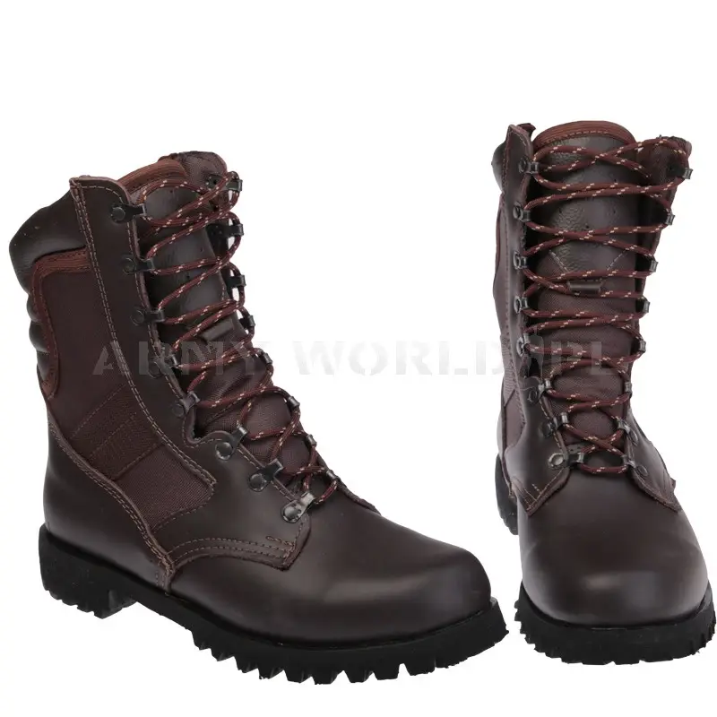 Buty Wojskowe Skórzane Wzór 926/MON Wersja Letnia Brązowe Oferta czasowa