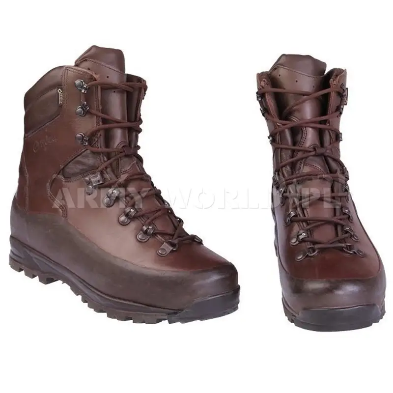 Buty Wojskowe Skórzane ITURRI Cold Wet Weather Brązowe Oryginał Demobil BDB Oferta