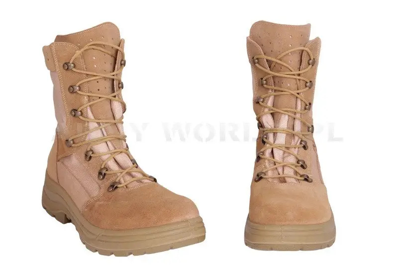 Super okazja Buty Pustynne Wojskowe Polskie 920PZ/MON Pustynne Oryginał Nowe