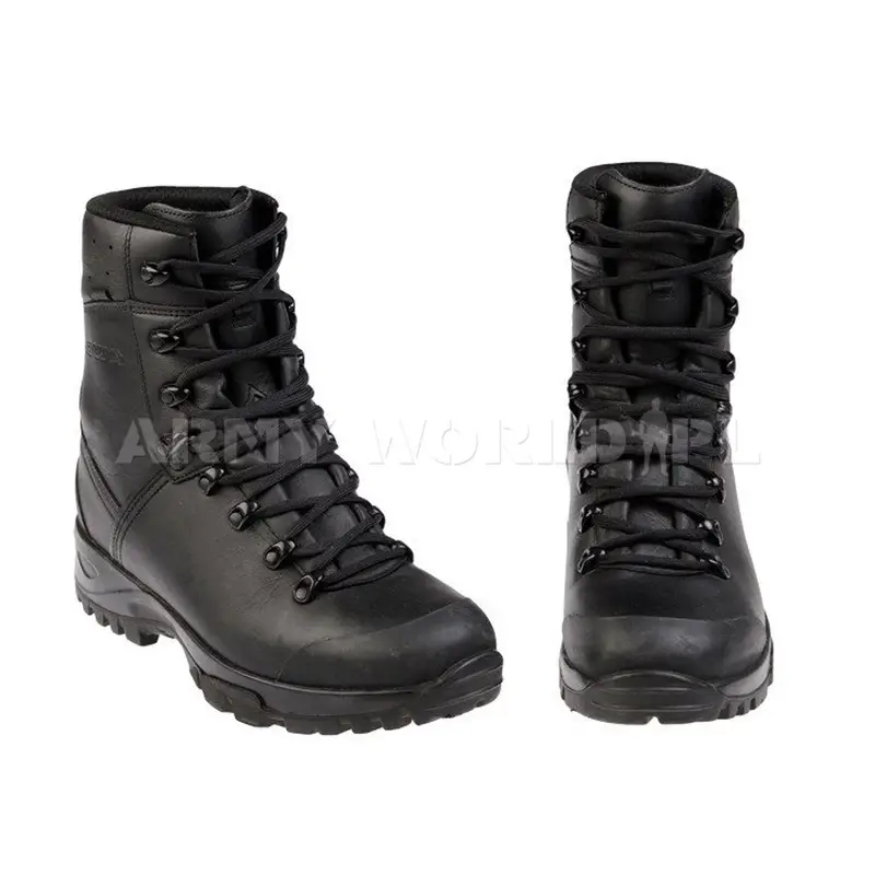 Nowość Buty LOWA Bundeswehr Gore-Tex 10406 Czarne Oryginał Demobil DB