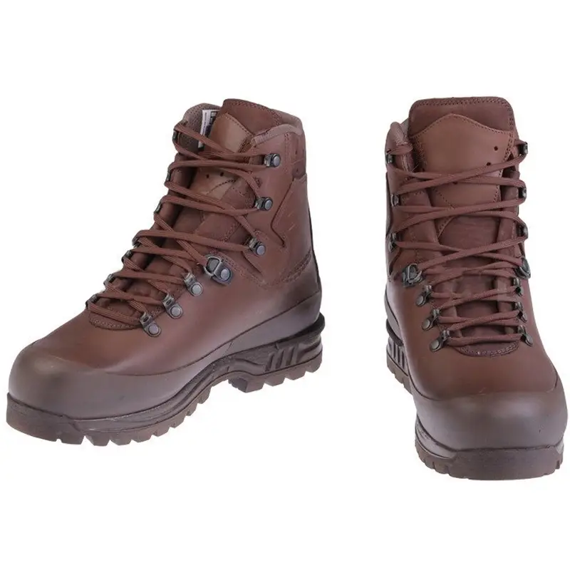 Buty Górskie Wojskowe Holenderskie Haix Laars Berg Gore-Tex Brązowe Nowe III Gatunek Bezpieczna płatność