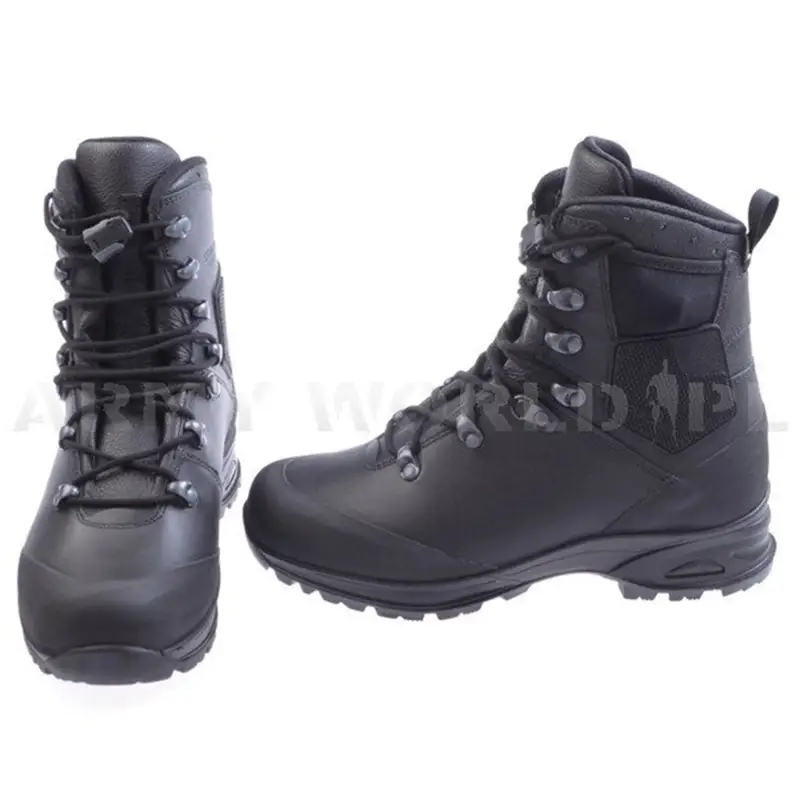 Buty Wojskowe Holenderskie Haix Laars Gevecht Natweer Gore-Tex Czarne Demobil DB Szybka dostawa