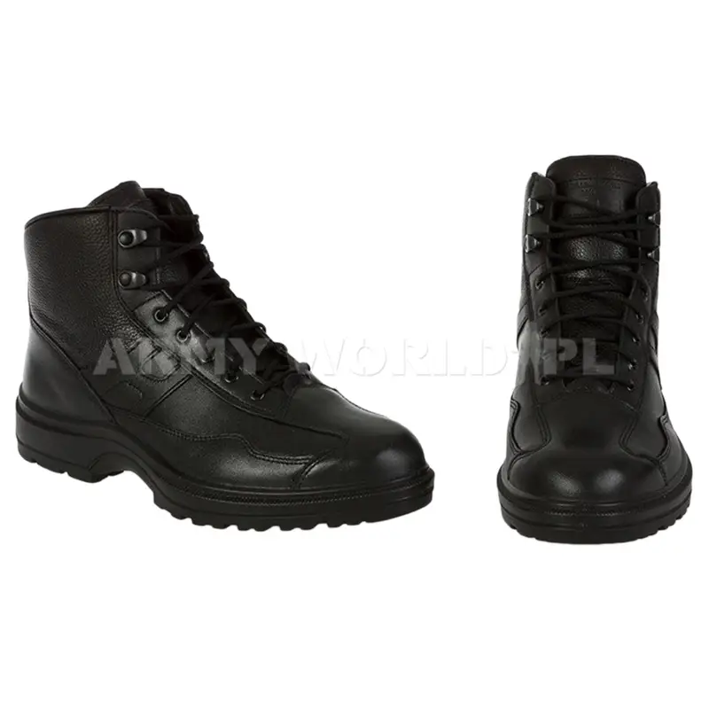 Buty Policyjne Francuskie MID Haix Oryginał Czarne Nowe II Gatunek Okazja