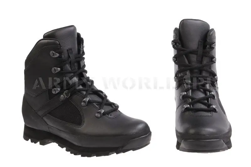 Ostatnie sztuki Buty Wojskowe Brytyjskie Combat Hight Liability Solution D Czarne Nowe II Gatunek