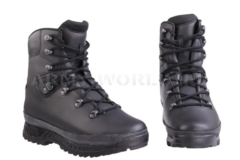 Buty Wojskowe Brytyjskie Cold Wet Weather Solution A Gore-Tex Czarne Nowe II Gatunek Darmowy zwrot