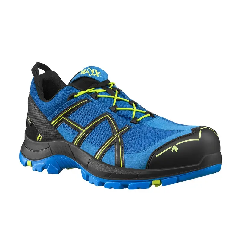 Buty Robocze Haix Black Eagle Safety 40.1 Low Gore-Tex Blue / Citrus (610009) Bezpieczne zakupy