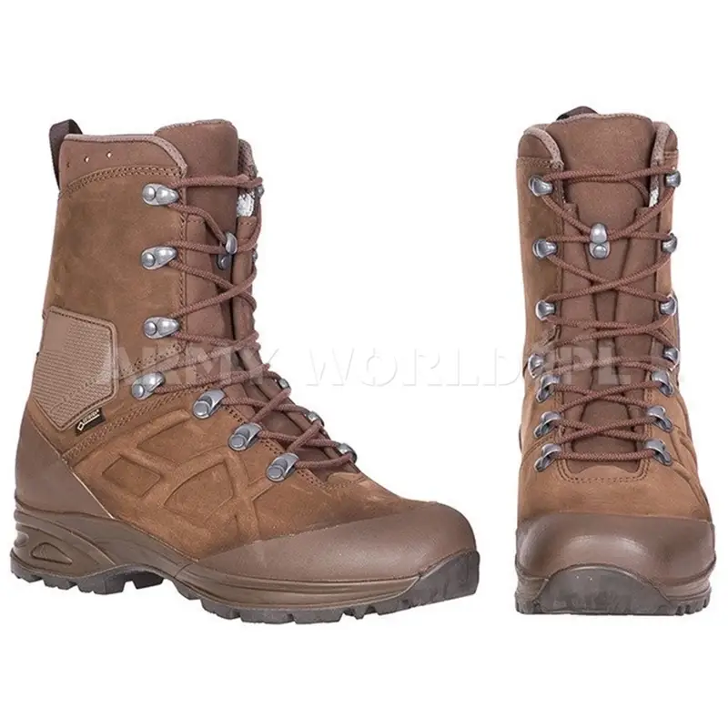 Buty Wojskowe Duńskie Zimowe Haix Combat Boots Heavy Gore-Tex Brąz (203314) Nowe II Gatunek Premium